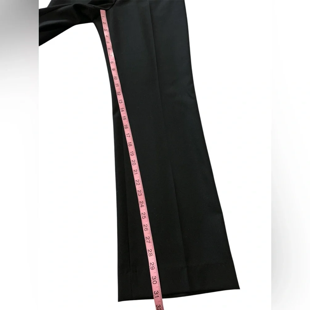 Reiss Hartley Wide Leg Classic Black Women's Dress Pants Size 6 Elegant Wool - Picture 6 of 8